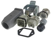 Harting Heavy duty power connector, male/female, 5-pin, 10A